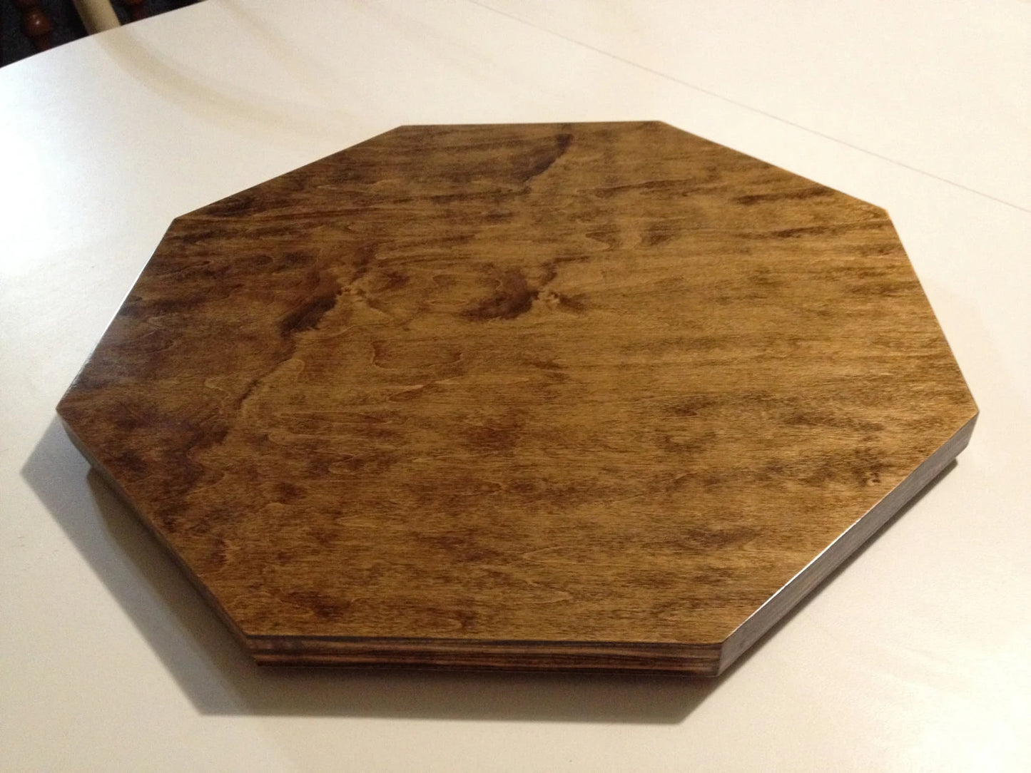 Wooden Lazy Susan - Birch Faced Octagon