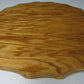 Wooden Lazy Susan - Oak 3/4" thick Scalloped Design